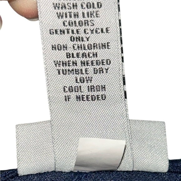 Catherines Classic Navy Long Sleeve Dress - Picture 6 of 6